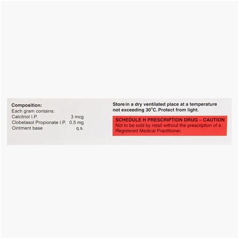 15gm 20gm Sorvate C Psoriasis Ointment Packaging Type Tube