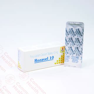 Rovastin 10 (10 tablets) – Common Health Myanmar