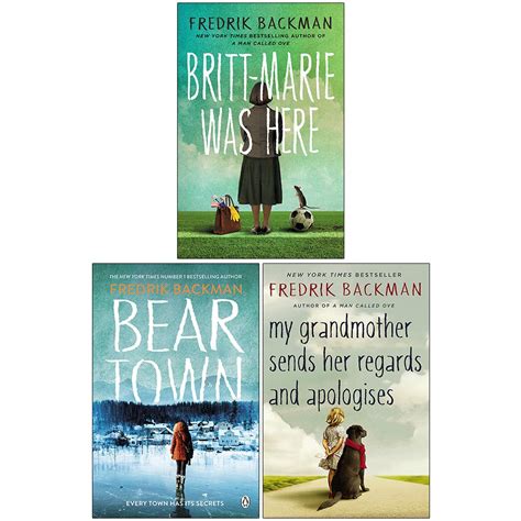 Fredrik Backman Collection 3 Books Set: Britt-Marie Was Here / Beartown ...