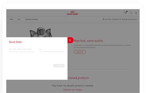 Customer Login | Royal Canin