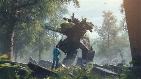 Робот в лесу. Robot in the forest - YouTube