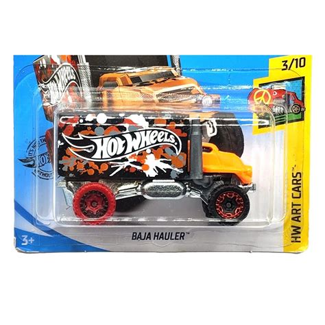 Masinuta Metalica Hot Wheels Baja Hauler Kaki Emag Ro