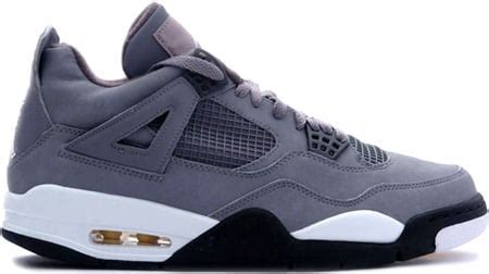 Air Jordan 4 (IV) Retro Cool Greys Cool Grey / Chrome - Dark Charcoal ...