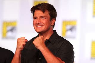 Nathan Fillion | Nathan Fillion speaking at the 2012 San Die… | Flickr