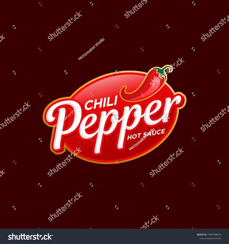 Red Hot Chili Logo Design Concept Stock Vector Royalty Free Shutterstock