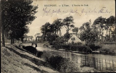 Ansichtskarte Postkarte Nieuwpoort Westflandern Arche Noah 1918