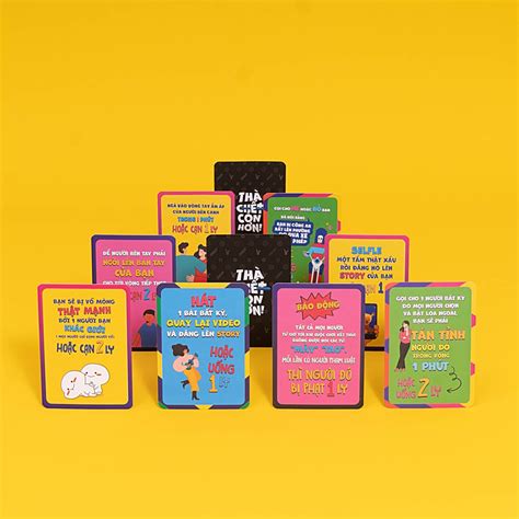 Mua Bộ bài HUỆ bản đặc biệt TCCH Drinking game hot trend cho nhóm bạn tụ tập liên hoan ăn nhậu