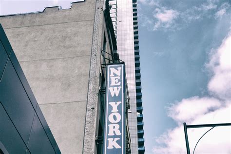 Free photo: New York Signage at Daytime - Architecture, Buildings