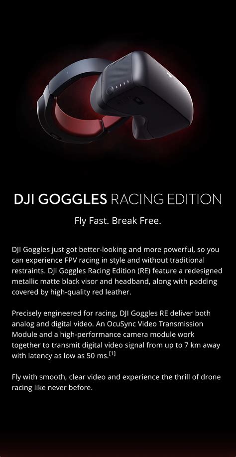 DJI™ Goggles Racing Edition | Tech Nuggets