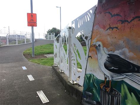 South Aucklands Skypath Crossing The Manukau On New Mangere Bridge