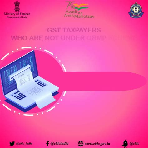 CBIC On Twitter Attention GST Taxpayers Who Are Not Under QRMP Scheme