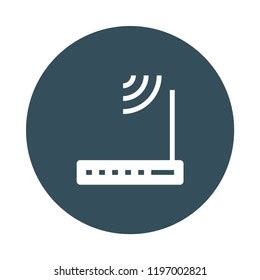 device circle color glyphs stock vector royalty