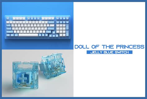 Buy Akko Acr Doll Of The Princess Hot Swap Cs Jelly Blue Pc Case Gear Australia