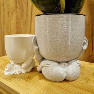 Nude Woman Holding Planter Unique Naked Butt Pot Pots For Plants Etsy