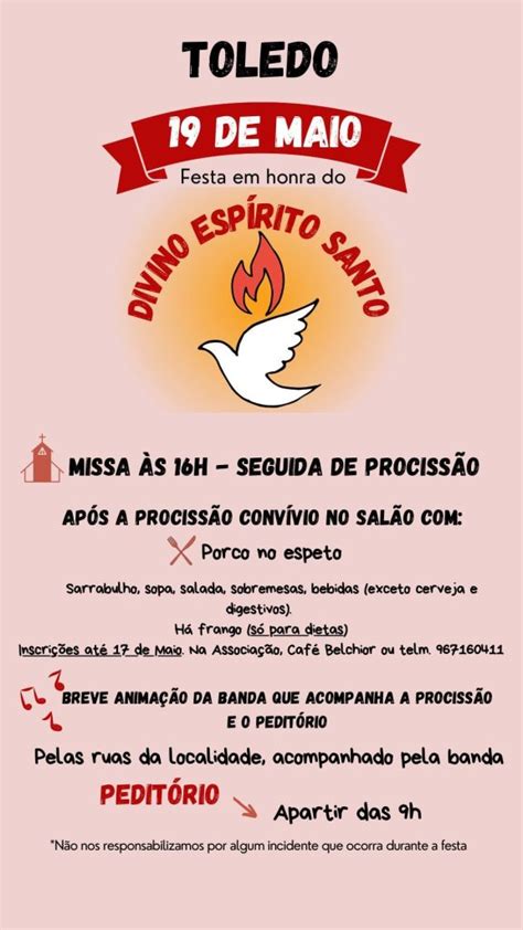 Festa Em Honra Do Divino Espirito Santo Em Toledo