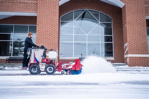 Ventrac Sidewalk Snow Broom - Turf Star Western