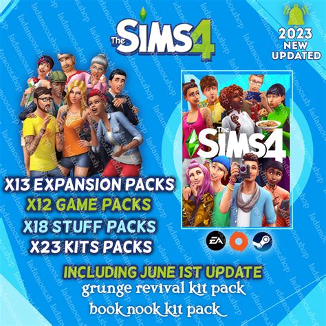 The Sims 4 Complete Collection With 63dlcs Inspire Uplift