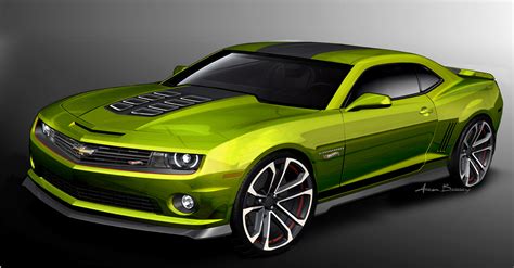 Chevrolet Camaro Hot Wheels Concept And Chevrolet Spark A Green Discovery