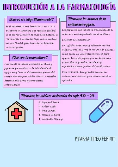 Introducción A La Farmacología Kyarha Rachell Tf Udocz