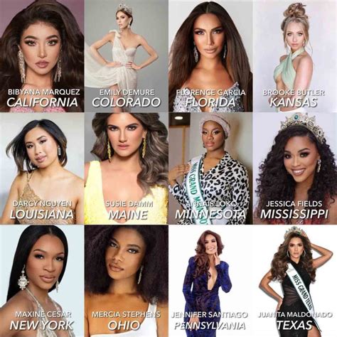 Miss Usa 2022 Contestants List Bollywood Fever