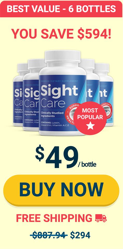 Sight Care Official™ Website