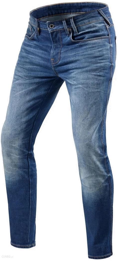 Odzie Motocyklowa Revit Carlin Sk Medium Blue Spodnie Jeans Moto