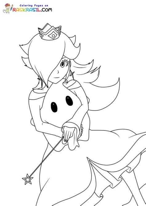 Baby Rosalina Coloring Pages