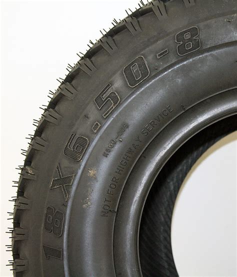 18x6 50 8 Kenda K500 Super Turf Lawn Mower Tire 4 Ply Tubeless NHS EBay