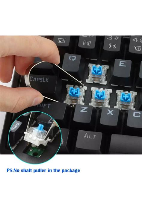 VOOKA Trol Blue Switch Mini Rgb Oyun Klavyesi Gaming Mekanik 62 Tuşlu