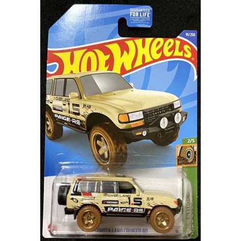 Hot Wheels Mud Studs Toyota Land Cruiser 80 Tan 2 5 33 36 A 38A 2 Lazada PH