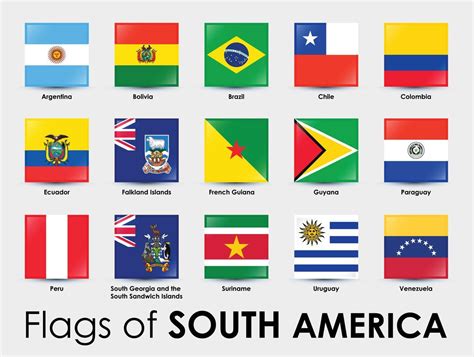 América Do Sul Bandeira