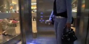 Nice Ass Blonde In Tight Jeans Pants Tnaflix