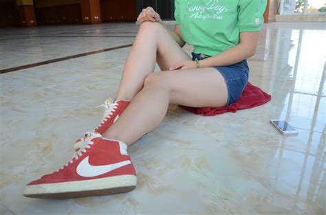 经典原味斑点袜帆布鞋_室内_足模网