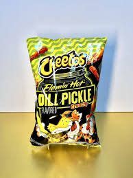 FLAMIN HOT DILL PICKLE CRUNCHY CHEETOS