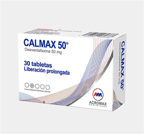 Calmax 50Mg Tabletas FarmaciaRD