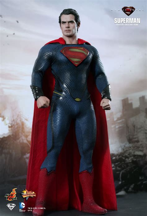 News Hot Toys Man Of Steel Superman 1 6 Scale Figure Revealed Mint Condition Customs