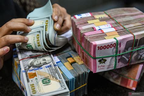 Rupiah Kamis Pagi Menguat Poin Menjadi Rp Per Dolar As