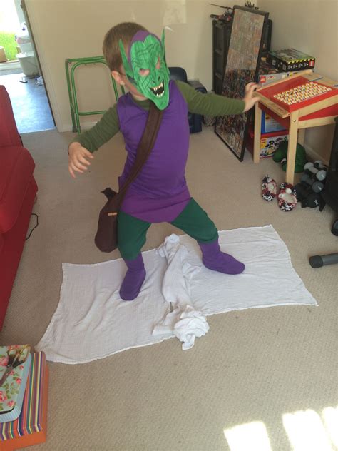 Green Goblin Costume Kids