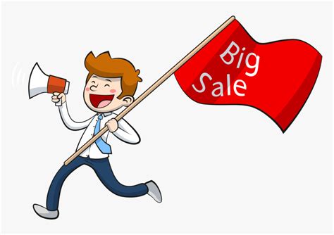 Sale Cartoon Png, Transparent Png - kindpng