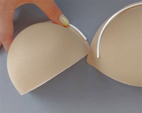 Foam Bra Inserts Non Push Up Pads For Enhanced Comfort Molded Bra Cups For Lingerie Sew In Bra