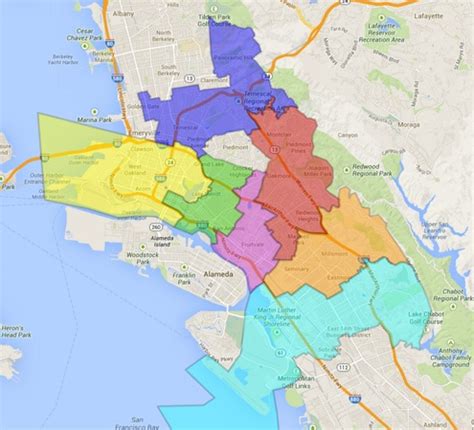 City Council Districts - Oakland - LocalWiki