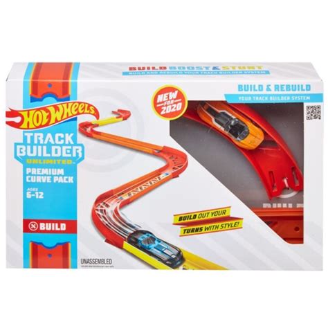 Игровой трек Mattel Hot Wheels Конструктор трасс Крутой поворот GLC87 купить с доставкой по