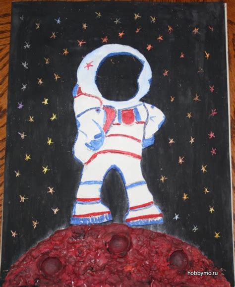 Рамка в рамке «Космонавт на Марсе» (мастер-класс) | Море хобби - мастер ...