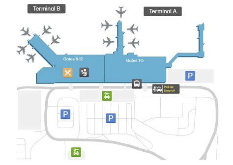 Map of Orlando Sanford Airport (SFB) – Terminal Map | Airportmaps.com