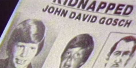 The John David Gosch Case: Will We Ever Know the Truth? - 88ix1da