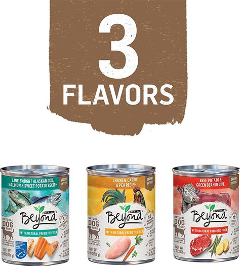 Purina Beyond Grain Free Wet Dog Food Variety Pack Beef Chicken