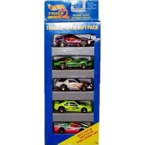 HOT WHEELS TRACK SET Hot Wheels Track System Gift Pack 5 Car Set