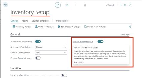 Dynamics 365 Business Central 2022 Wave 2 Make Entry Of Variant Codes