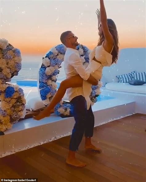 Izabel Goulart Flaunts Her Incredible Physique In A TINY Red Bikini During Getaway To Mykonos