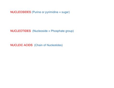 Solution Nucleosides Nucleotides Nucleic Acids Studypool